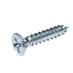 Self Tapping Screw Countersunk Head Zinc Ph Drive - 8g X 25mm 1000pk