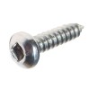 Self Tapping Screw Pan Head Stainless Steel Sq Drive - 6g X 25mm 200pk