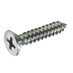 Self Tapping Screw Countersunk Head 304 S/S Ph2 Drive - 8g X 25mm (200pk)