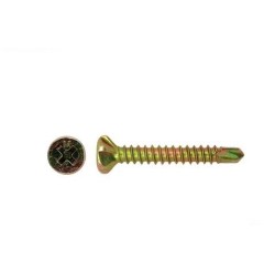 Self Drilling Screw Self Embed Head Zinc - 8g X 20mm 1000pk