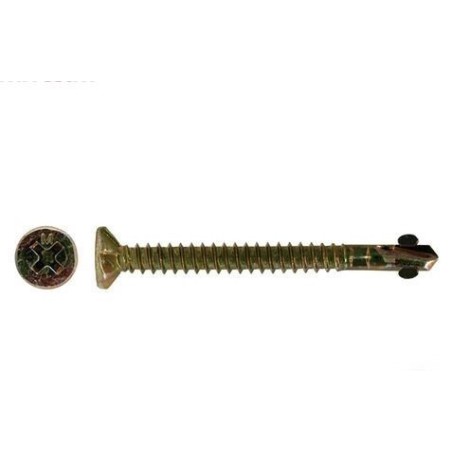 Self Drilling Screw Self Embed Head Wing Zinc - 6g X 50mm 1000pk