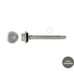 Roofing Screw Zip Galvanised - 12g X 50mm 250pk