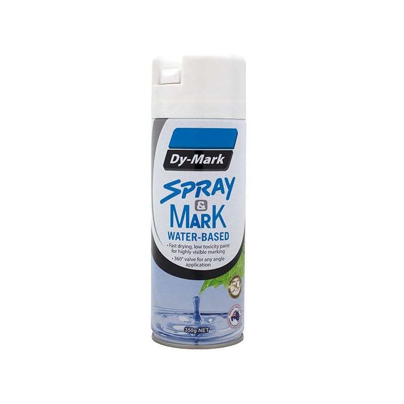 Dymark Water Based Spray & Mark Paint White