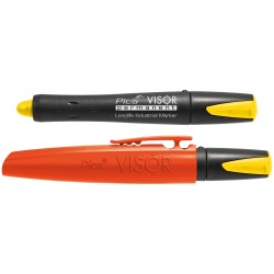 Pica Marker - Visor Permanant Industrial Marker Yellow