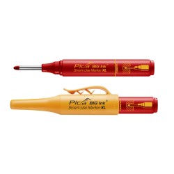 Pica Marker - Big Ink Deep Hole Permanent Marker Red