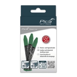 Pica Marker - Classic Pro 590 Lumber Crayon Green - 12pk