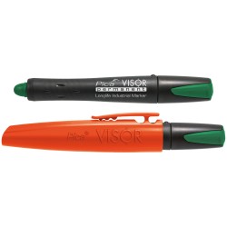 Pica Marker - Visor Permanant Industrial Marker Green