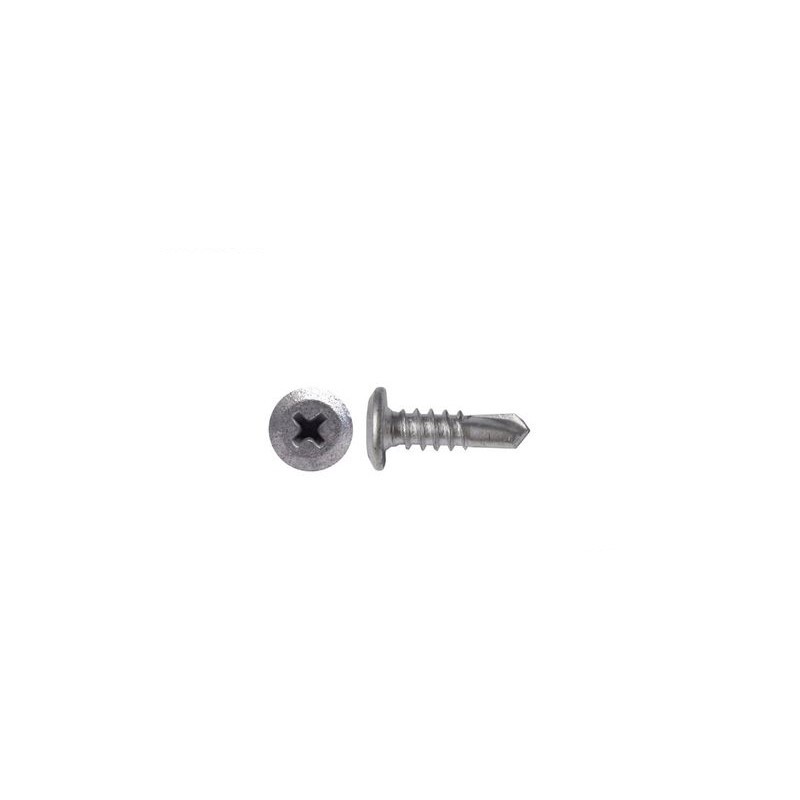 Self Drilling Screw Wafer Head Galv - 10g X 16mm 100pk