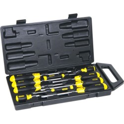 Stanley Screwdriver Set 10p Cush. Grip