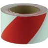 Barricade Tape Red & White 100m Roll