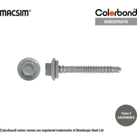 Roofing Screw Zip Windspray - 12g X 50mm 250pk