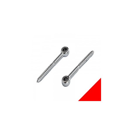 Inox Lag Eye Screw A4 (316) M6x40