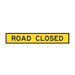 Sign Road Closed