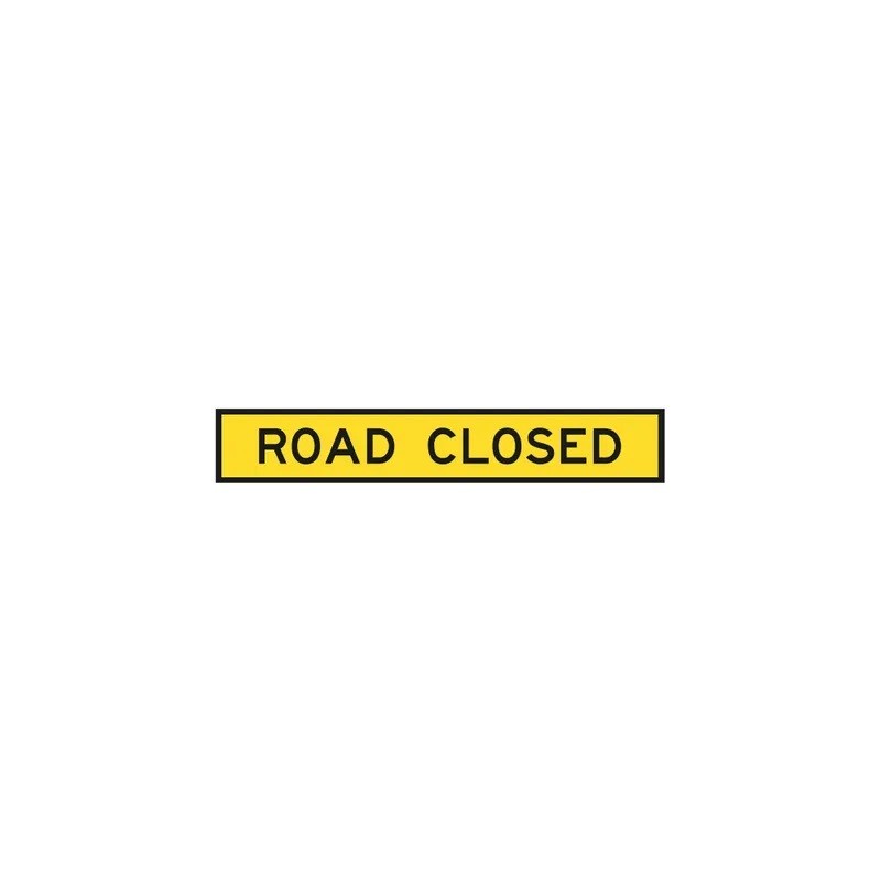 Sign Road Closed