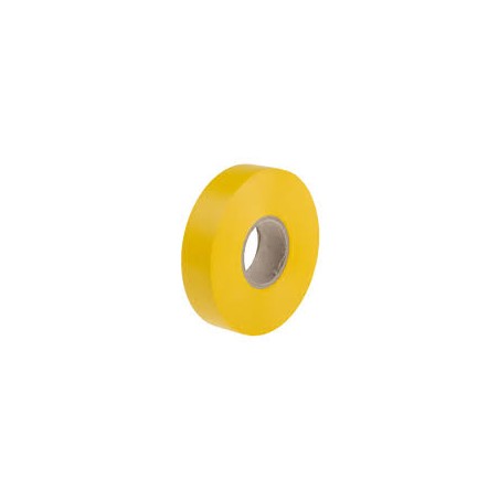 Electrical Insulation Tape Yellow 18mm X 20m