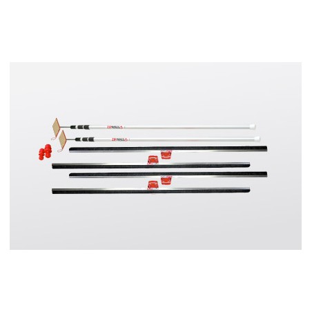 Zipwall Floor & Ceiling Kit2xpoles,4xrails,2xadaptor