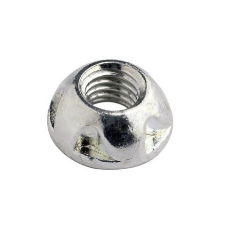 Kinmar Security Nut Removable 6mm  Zinc