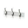 Coat & Hat Hook Set Mounted - 3 Hooks 