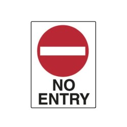 Sign No Entry