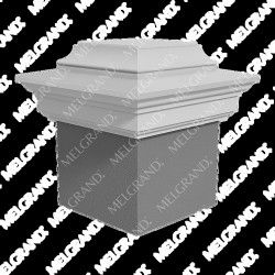 Mouldex Pier Capping French Modern - 490d X 318h X 490w