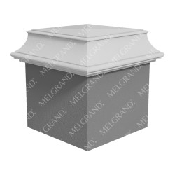 Mouldex Pier Capping French - Small - 600d X 180h X 600w