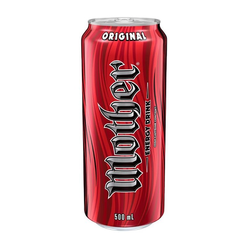 Energy Drink Cans - Mother (Red) 24 X 500ml