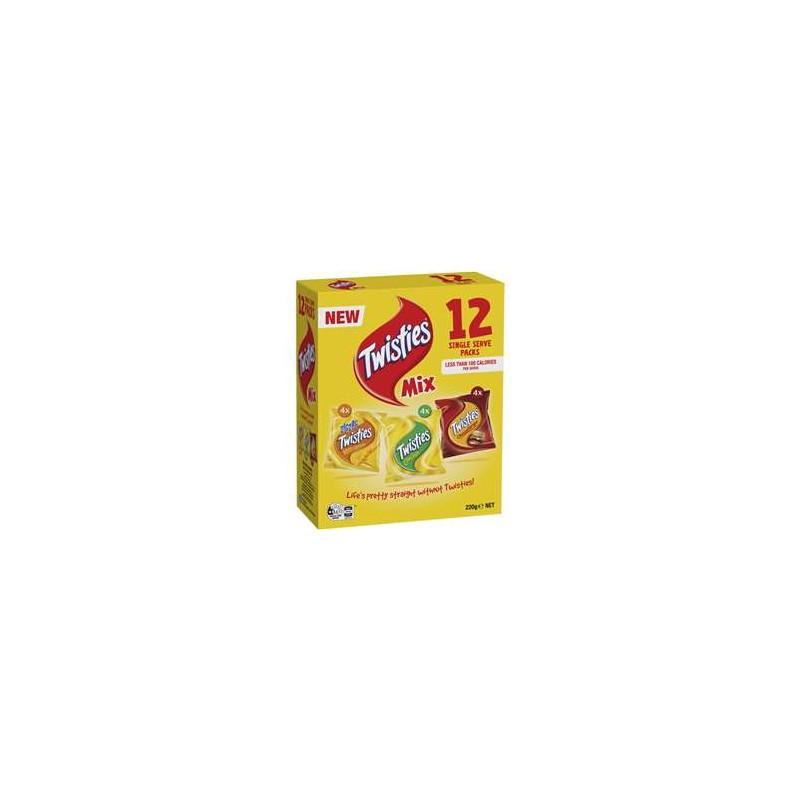 Twisties Variety-Pack - 12 X Serves