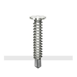 Self Drilling Screw Flower Head Galv- 10g X 25mm - 1000pk