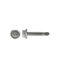 Self Drilling Screw Hex Head Galv - 10g X 20mm 100pk