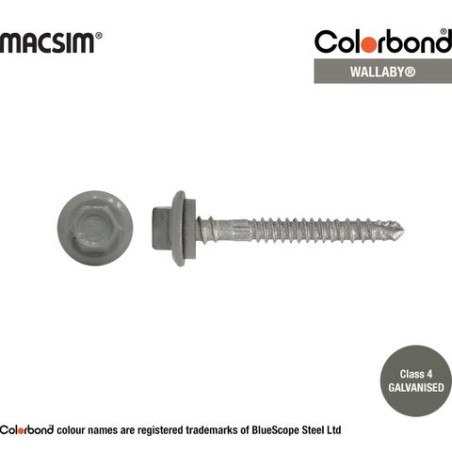 Roofing Screw Zip Wallaby - 12g X 50mm 1000pk