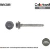 Roofing Screw Zip Basalt - 12g X 50mm 250pk