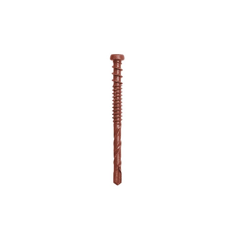 Strong-Tie Decking Screw Composite Decking - Steel Red 10g X 60mm 250pk