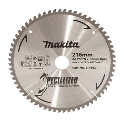 Makita Saw Blade 216 X 30 X 64t Tct Aluminium