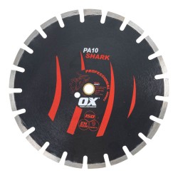 Ox Diamond Blade Asphalt Seg. 350mm (14")