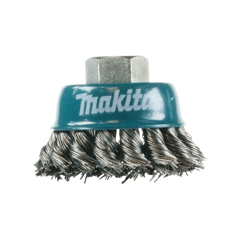 Wire Wheel Brush Knot Cup 60mm - 10 X 1.5mm