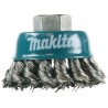 Wire Wheel Brush Knot Cup 60mm - 10 X 1.5mm