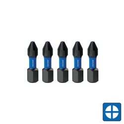 Kincrome Impact Bit Ph2 25mm 5pk