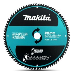 Makita Saw Blade 305 X 30 X 80t Tct Efficut 