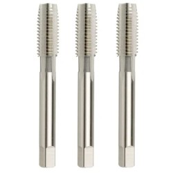 Alpha Tap Chrome M5 X 0.8 Taper/Int/Bot 3pc