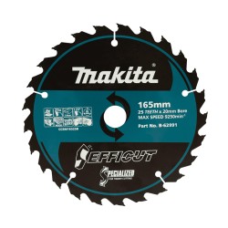 Makita Saw Blade 165 X 20 X 25t Tct Efficut