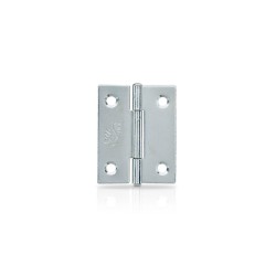 Butt Hinge 50 X 40 X 1.2mm Zinc Plated