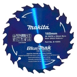 Makita Saw Blade 160 X 20 X 20t Bluemak Tct