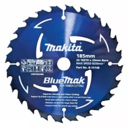 Makita Saw Blade 185 X 20 X 24t Bluemak Tct