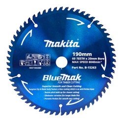 Makita Saw Blade 190 X 20 X 60t Bluemak Tct