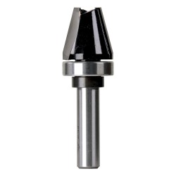 Carb-I-Tool Router Bit 1/2 Shank 15deg Chamfer