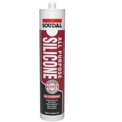 Soudal All Purpose Silicone Charcoal 300ml (Colourbond Monument)