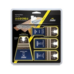 Alpha Multi Tool Blade Set 4pc Kit