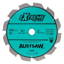 Austsaw Saw Blade Pcd 250mm X 25 X 12t