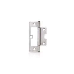 Quick Fit Flat Hinge 90 X 52 X 1.6mm Zinc Plated