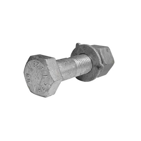 M12 X 110mm Structural Bolt/Nut/Washer Ass. 8.8 Galv -K0-